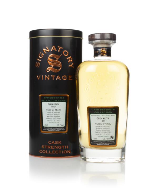 Glen Keith 23 Year Old 1997 (casks 72593 & 72594) - Cask Strength Coll Single Malt Whisky