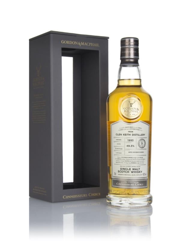 Glen Keith 24 Year Old 1993 (batch 18/078) - Connoisseurs Choice (Gord Single Malt Whisky