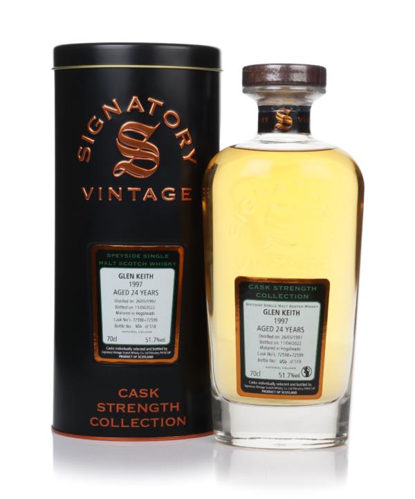 Glen Keith 24 Year Old 1997 (casks 72598 & 72599) - Cask Strength Coll Single Malt Whisky