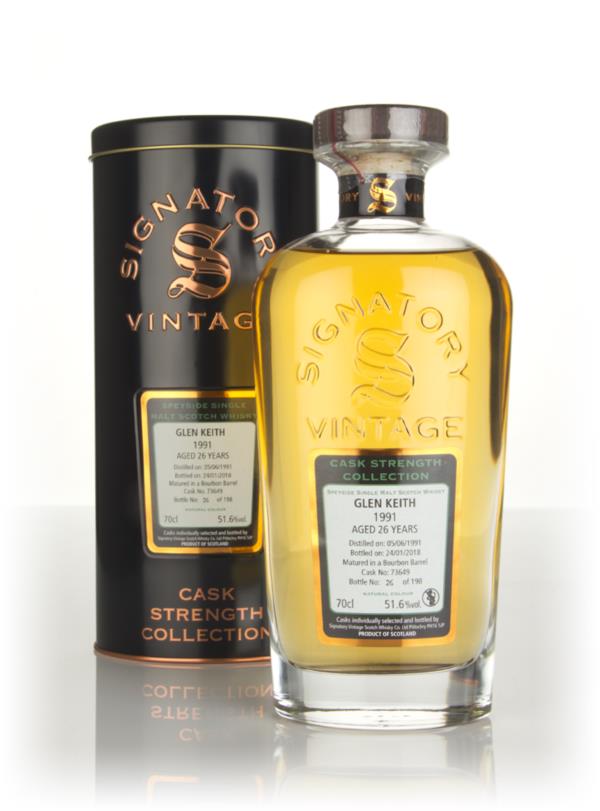 Glen Keith 26 Year Old 1991 (cask 73649) - Cask Strength Collection (S Single Malt Whisky