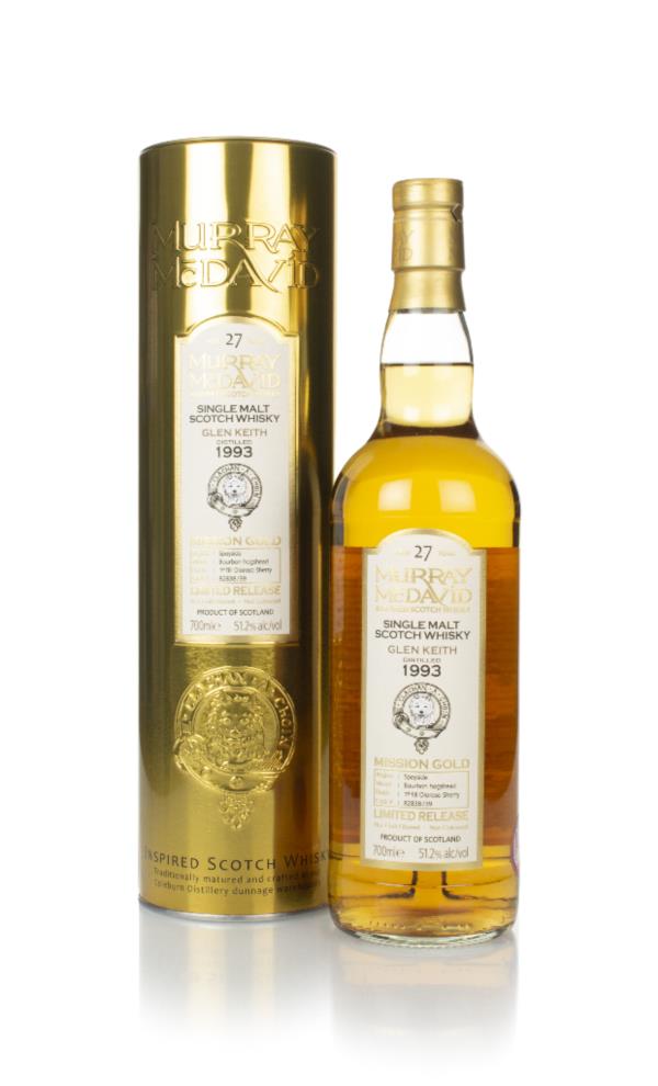 Glen Keith 27 Year Old 1993 (cask 82838/39) - Mission Gold (Murray McD Single Malt Whisky