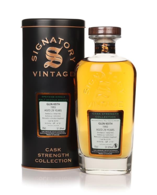 Glen Keith 29 Year Old 1993 (cask 82787) - Cask Strength Collection (S Single Malt Whisky