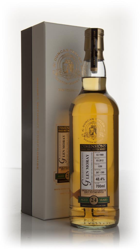 Glen Moray 24 Year Old 1988 - Dimensions (Duncan Taylor) Single Malt Whisky