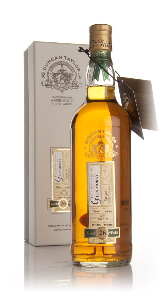 Glen Moray 26 Year Old 1983 - Rare Auld (Duncan Taylor) Single Malt Whisky