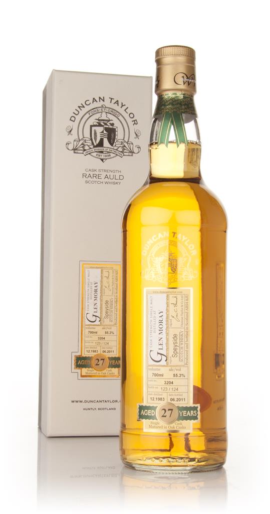 Glen Moray 27 Year Old 1983 - Rare Auld (Duncan Taylor) Single Malt Whisky