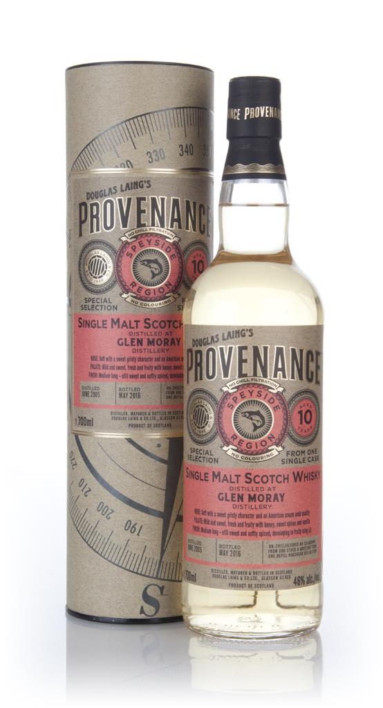 Glen Moray 10 Year Old 2005 (cask 11186) - Provenance (Douglas Laing) Single Malt Whisky