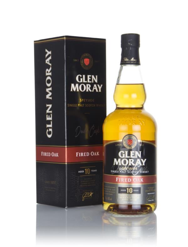 Glen Moray 10 Year Old Fired Oak Single Malt Whisky