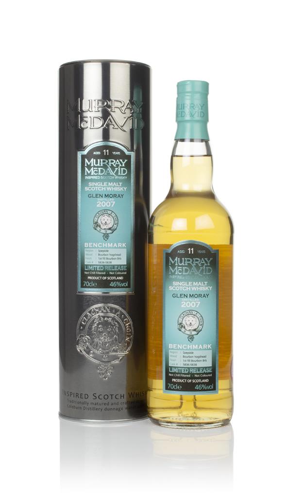 Glen Moray 11 Year Old 2007 (casks 5836 & 5838) - Benchmark (Murray Mc Single Malt Whisky