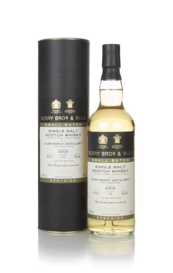 Glen Moray 12 Year Old 2008 - Small Batch (Berry Bros. & Rudd) Single Malt Whisky