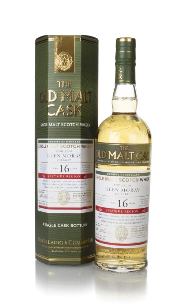 Glen Moray 16 Year Old 2005 (cask 18663) - Old Malt Cask (Hunter Laing Single Malt Whisky