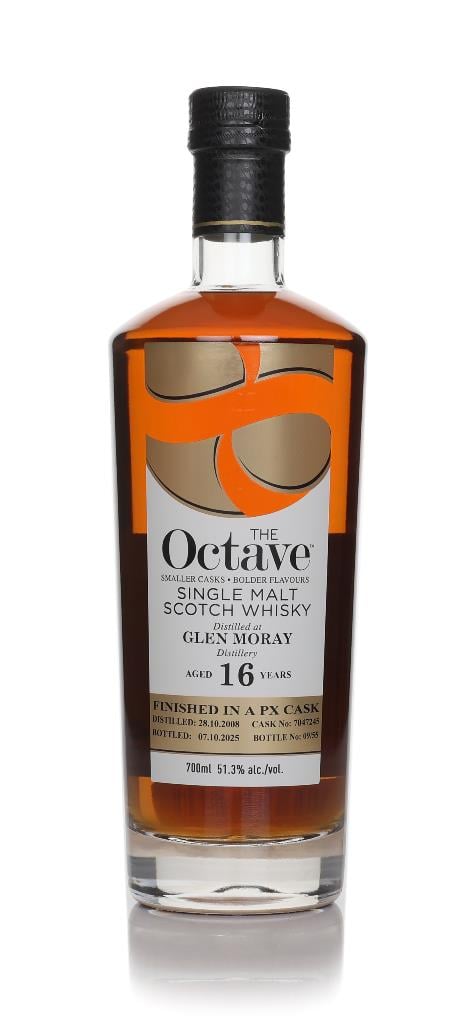 Glen Moray 16 Year Old 2008 (cask 7047245) - The Octave (Duncan Taylor Single Malt Whisky