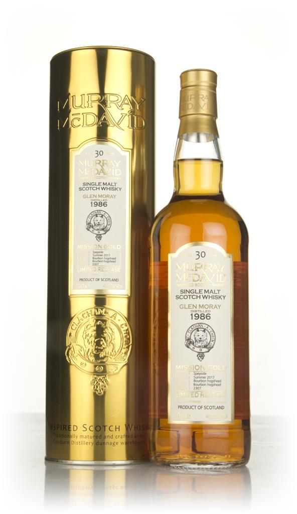 Glen Moray 30 Year Old 1986 (cask 2307) - Mission Gold (Murray McDavid Single Malt Whisky