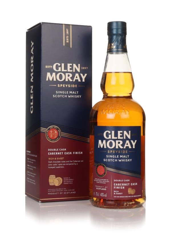 Glen Moray Double Cask - Cabernet Cask Finish Single Malt Whisky
