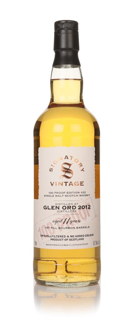Glen Ord 11 Year Old 2012 - 100 Proof Edition #22 (Signatory) Single Malt Whisky