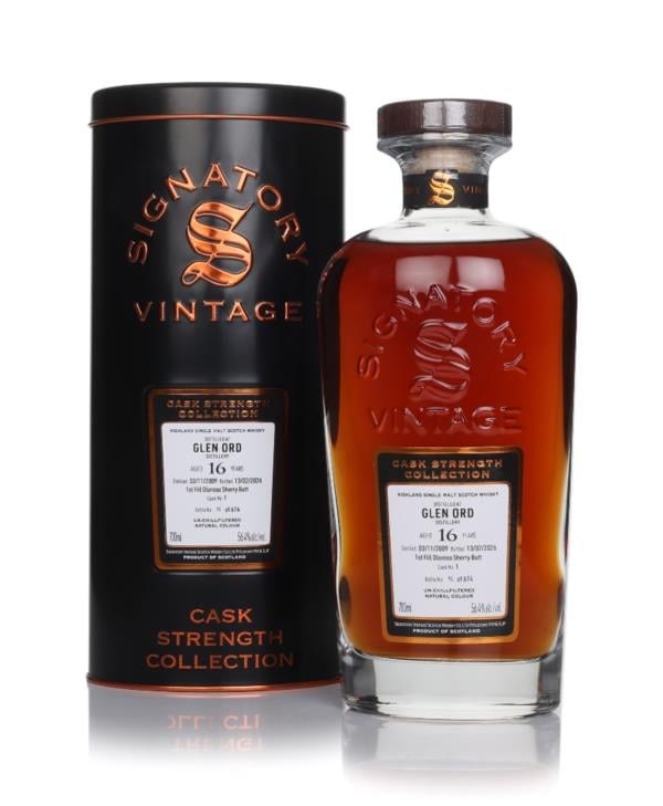 Glen Ord 16 Year Old 2009 (cask 1) - Cask Strength Collection (Signato Single Malt Whisky