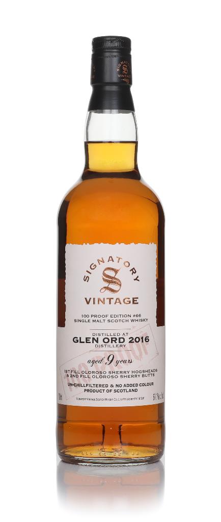 Glen Ord 9 Year Old 2016 - 100 Proof Edition #66 (Signatory) Single Malt Whisky