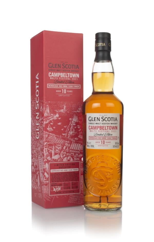 Glen Scotia 10 Year Old (Bordeaux Red Wine Cask Finish) - Campbeltown Single Malt Whisky