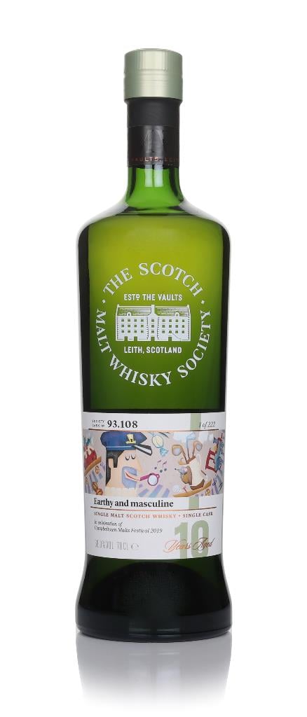 Glen Scotia 10 Year Old (cask 93.108) - Campbeltown Festival 2019 (The Single Malt Whisky