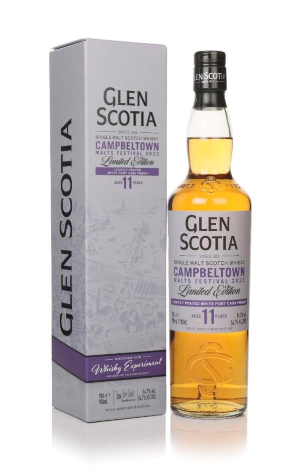 Glen Scotia 11 Year Old (Lightly Peated White Port Cask Finish) - Camp Single Malt Whisky