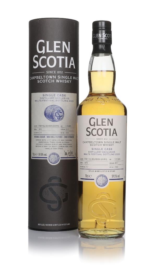 Glen Scotia 5 Year Old 2017 - (cask 3475) - Campbeltown Malts Festival Single Malt Whisky Glen Scotia 5 Year Old 2017 - (cask 3475) - Campbeltown Malts Festival Single Malt Whisky