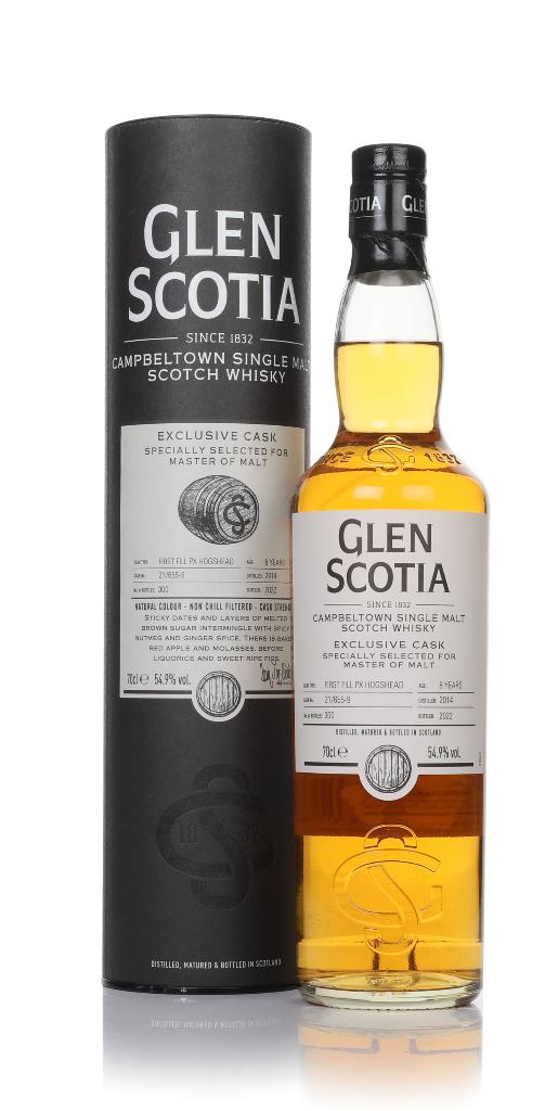 Glen Scotia 8 Year Old 2014 (cask 21/655-9) - Master of Malt Exclusive Single Malt Whisky