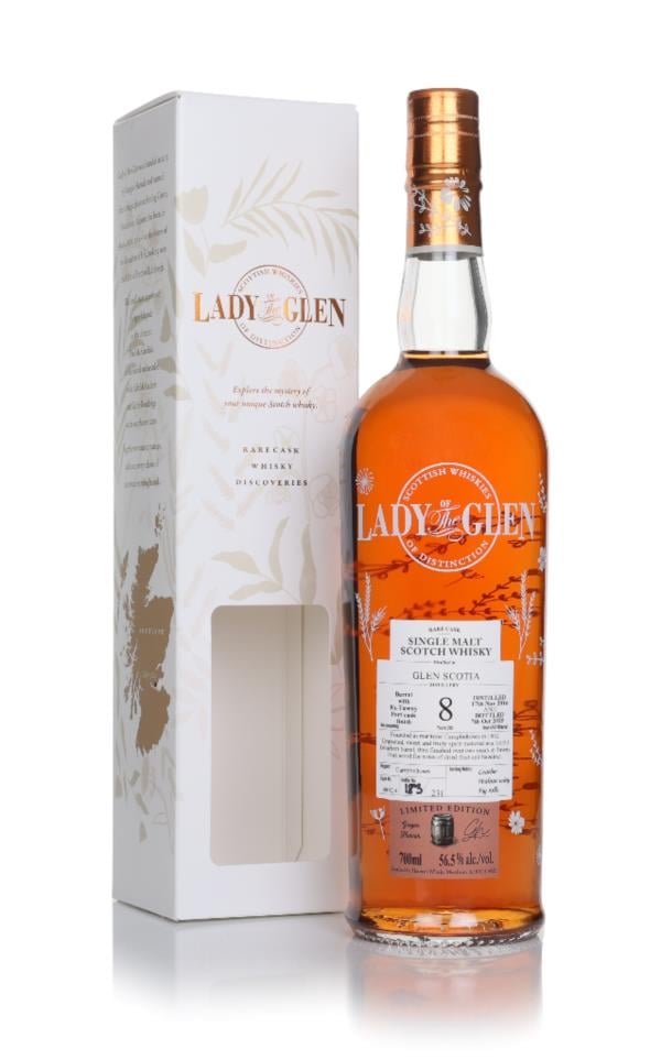Glen Scotia 8 Year Old 2015 (cask 892-4) - Lady of the Glen (Hannah Wh Single Malt Whisky Glen Scotia 8 Year Old 2015 (cask 892-4) - Lady of the Glen (Hannah Wh Single Malt Whisky