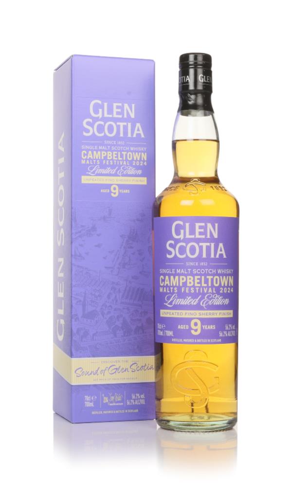 Glen Scotia 9 Year Old (Unpeated Fino Sherry Finish) - Campbeltown Mal Single Malt Whisky