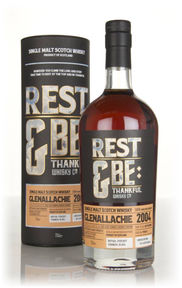 Glenallachie 12 Year Old 2004 (cask 900641) (Rest & Be Thankful) Single Malt Whisky