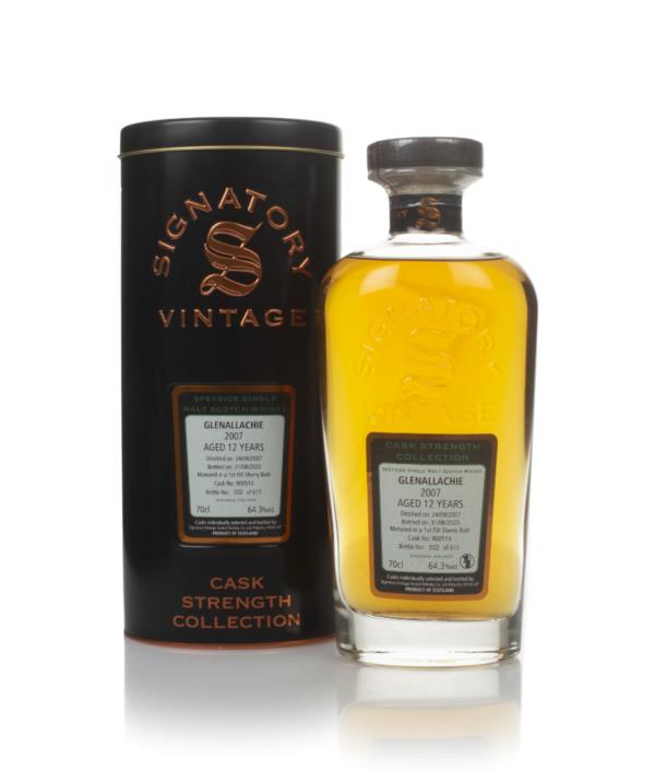 Glenallachie 12 Year Old 2007 (cask 900510) - Cask Strength Collection Single Malt Whisky