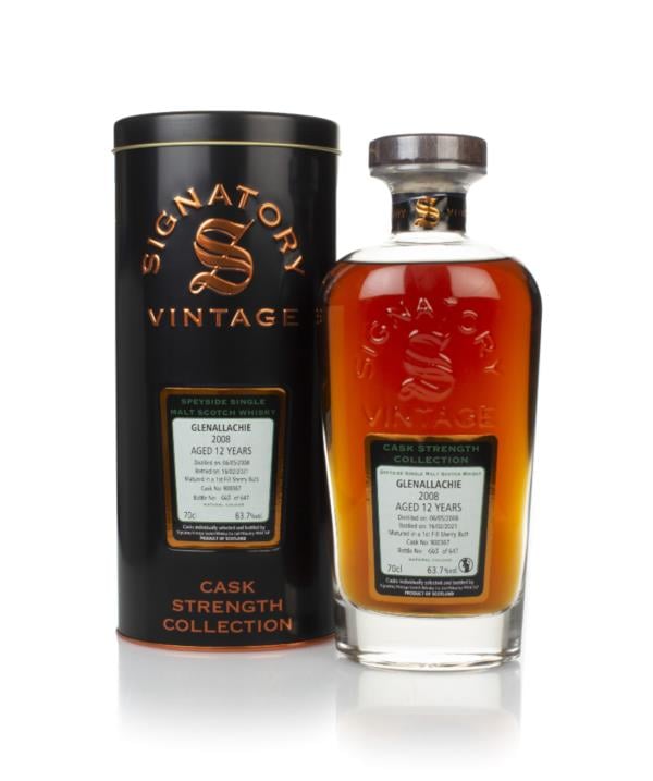 Glenallachie 12 Year Old 2008 (cask 900367) - Cask Strength Collection Single Malt Whisky
