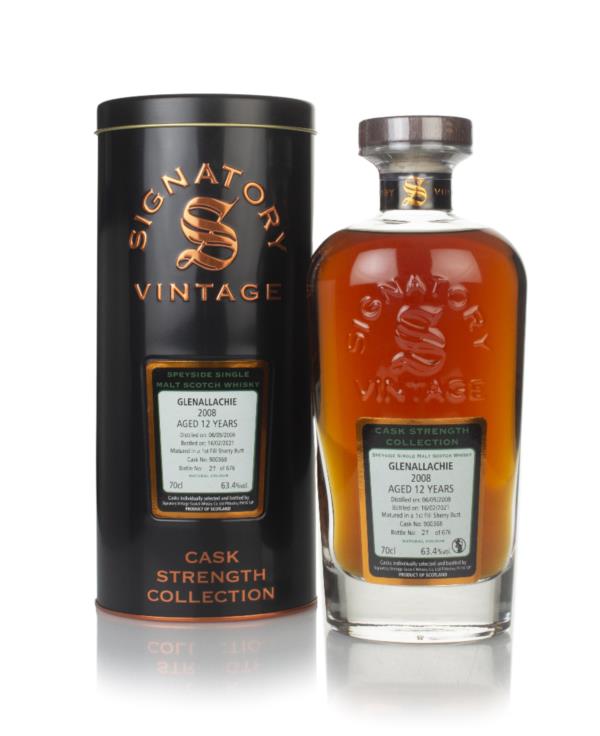 Glenallachie 12 Year Old 2008 (cask 900368) - Cask Strength Collection Single Malt Whisky