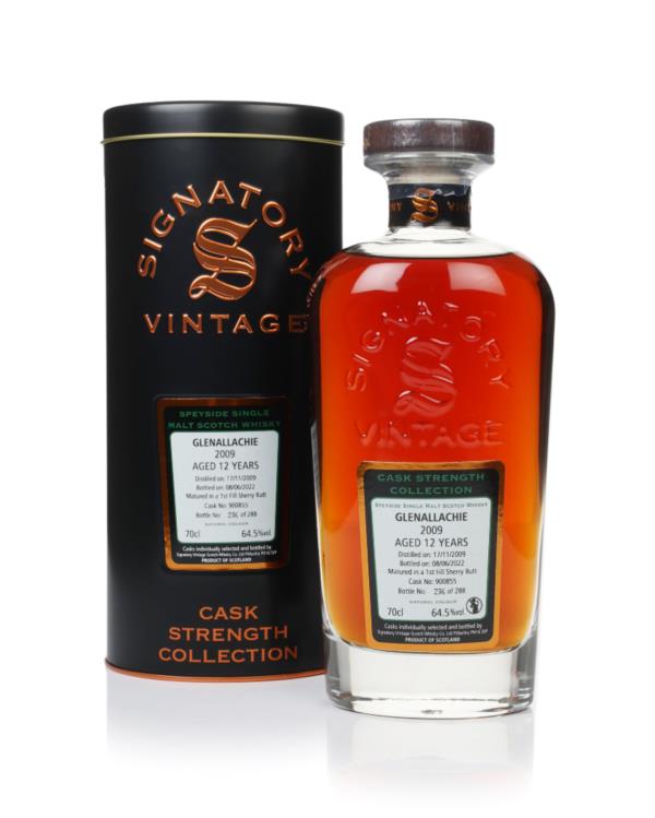 GlenAllachie 12 Year Old 2009 (cask 900855) - Cask Strength Collection Single Malt Whisky