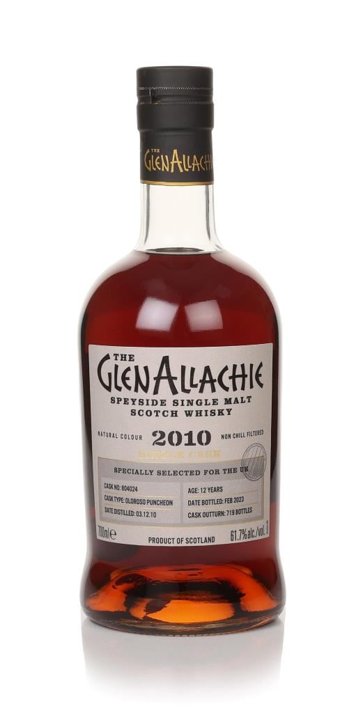 GlenAllachie 12 Year Old 2010 (cask 804024) - Oloroso Puncheon Single Malt Whisky