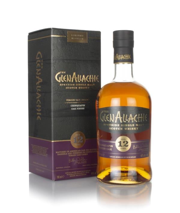 GlenAllachie 12 Year Old Chinquapin Oak Finish Single Malt Whisky