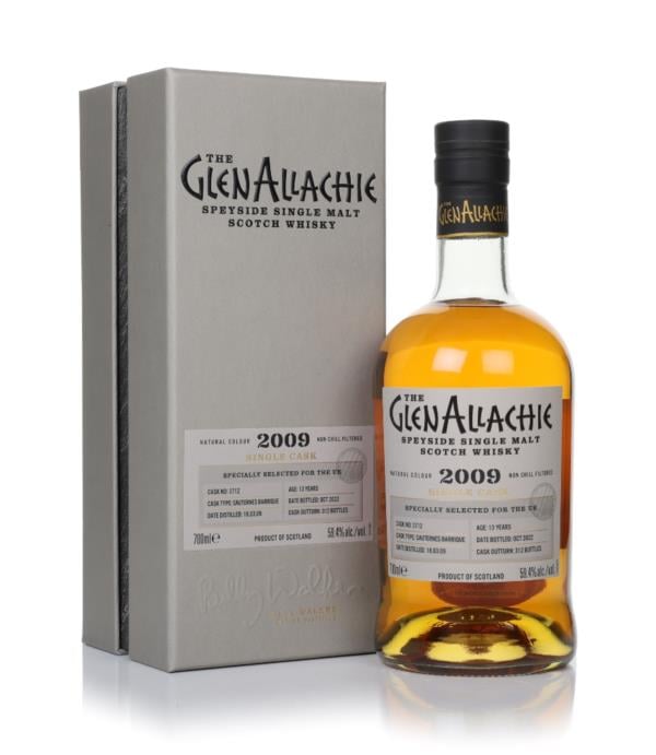 GlenAllachie 13 Year Old 2009 (cask 3712) - Sauternes Barrique Single Malt Whisky