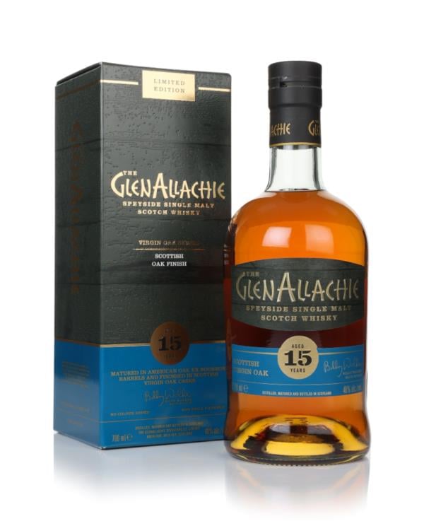 GlenAllachie 15 Year Old Scottish Oak Finish Single Malt Whisky