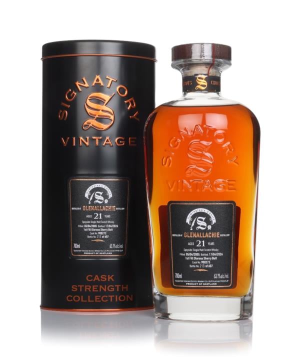 Glenallachie 21 Year Old 2005 (Cask 900273) - Cask Strength Collection Single Malt Whisky