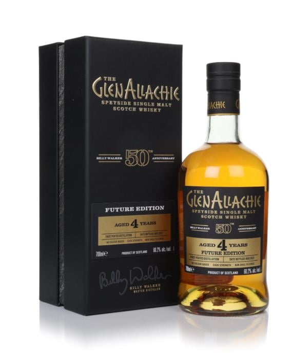 GlenAllachie 4 Year Old Future Edition - Billy Walker 50th Anniversary Single Malt Whisky GlenAllachie 4 Year Old Future Edition - Billy Walker 50th Anniversary Single Malt Whisky