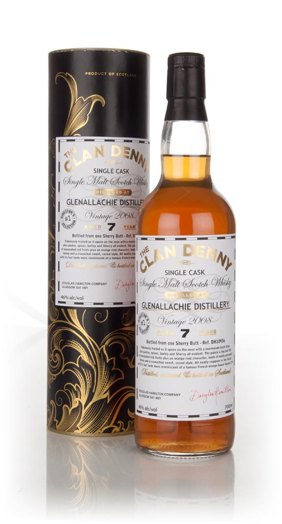 Glenallachie 7 Year Old 2008 (cask 10956) - The Clan Denny (Douglas La Single Malt Whisky