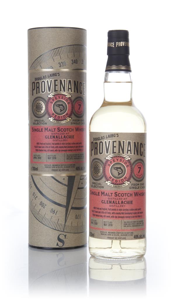 Glenallachie 7 Year Old 2009 (cask 11187) - Provenance (Douglas Laing) Single Malt Whisky