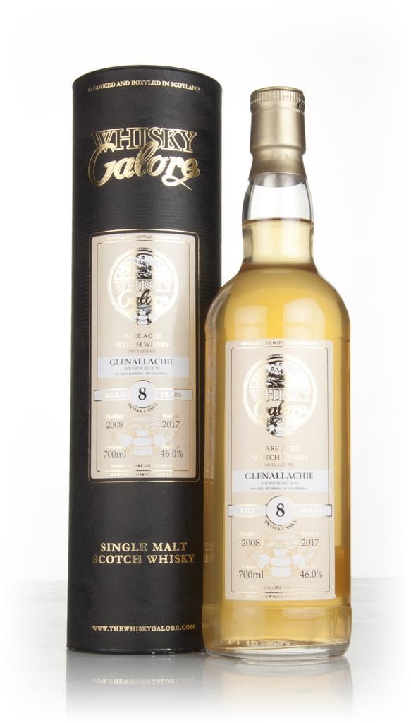 Glenallachie 8 Year Old 2008 (Whisky Galore) Single Malt Whisky