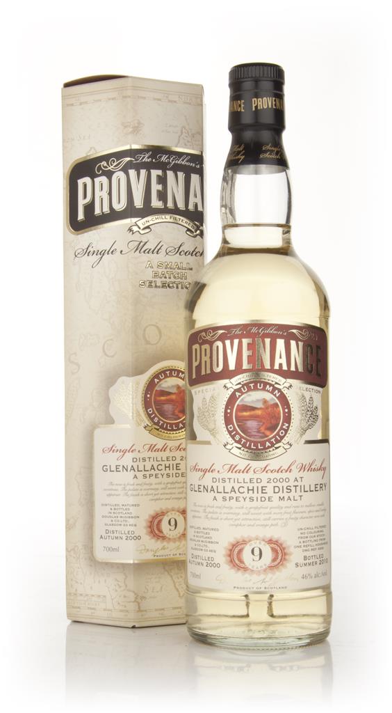 Glenallachie 9 Year Old 2000 - Provenance (Douglas Laing) Single Malt Whisky