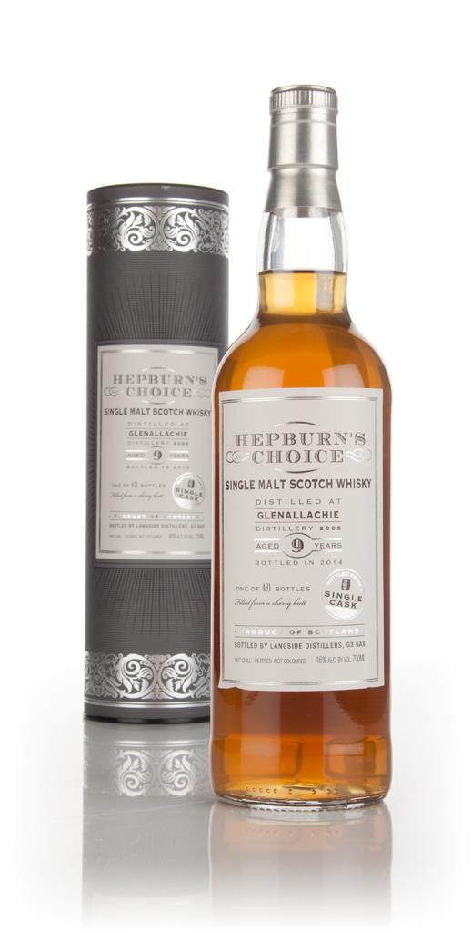 Glenallachie 9 Year Old 2005 - Hepburn's Choice (Langside) Single Malt Whisky
