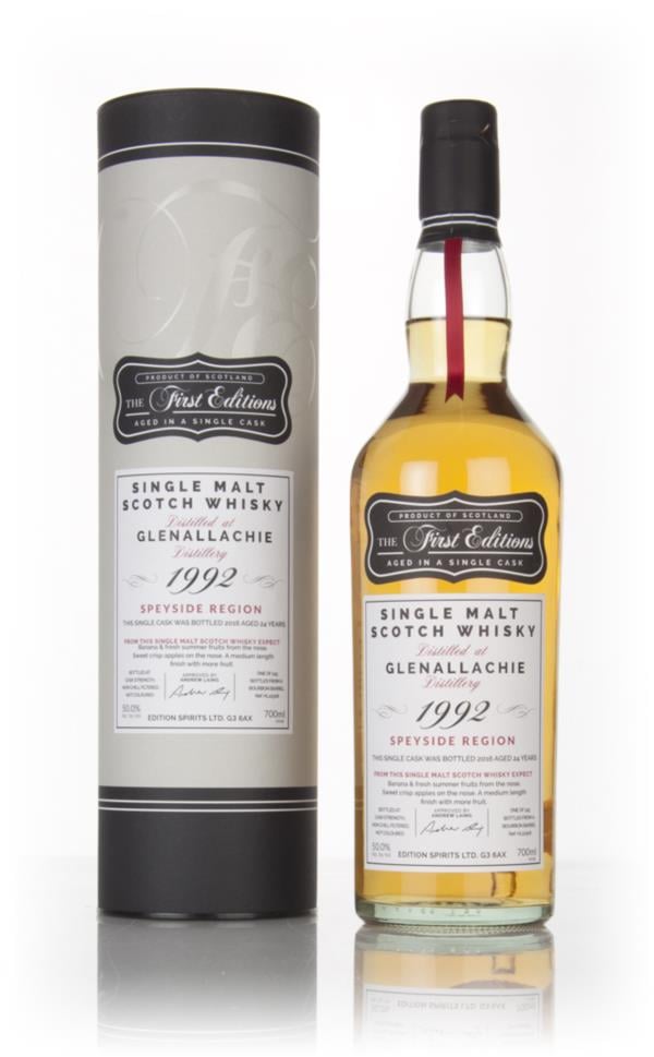Glenallachie 24 Year Old 1992 (cask 12308) - The First Editions (Hunte Single Malt Whisky
