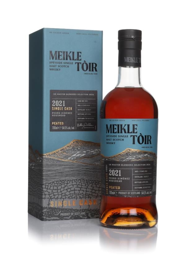 Meikle Toir 4 Year Old 2021 (Cask 9851) - Pedro Ximenez Hogshead Single Malt Whisky