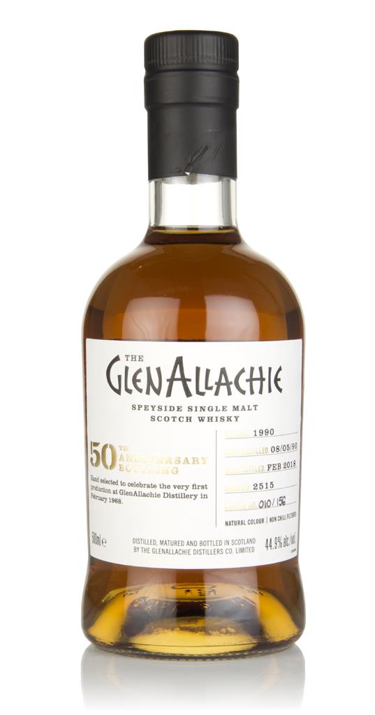 GlenAllachie 27 Year Old 1990 (cask 2515) - 50th Anniversary Bottling Single Malt Whisky