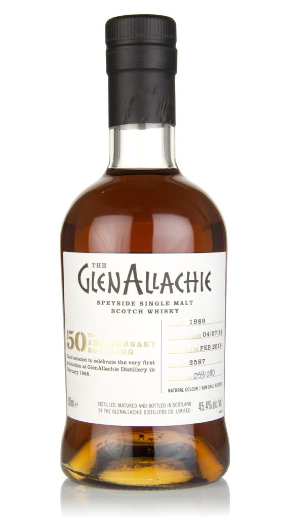 GlenAllachie 28 Year Old 1989 (cask 2587) - 50th Anniversary Bottling Single Malt Whisky