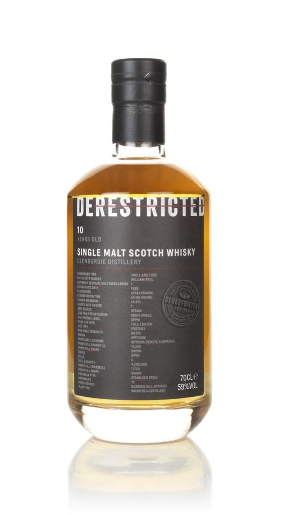 Glenburgie 10 Year Old - Derestricted Single Malt Whisky