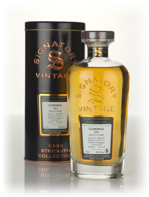 Glenburgie 22 Year Old 1995 (cask 6518) - Cask Strength Collection (Si Single Malt Whisky