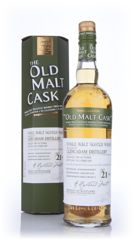 Glencadam 1990 21 Year Old - Old Malt Cask (Douglas Laing) Single Malt Whisky